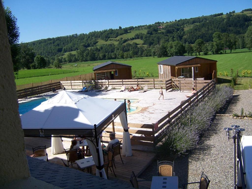 La Tour Du Loup Otel La Bastide-de-Sérou Dış mekan fotoğraf